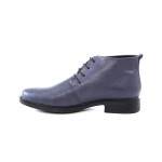 Сини мъжки боти, естествен велур - всекидневни обувки за есента и зимата N 100015065